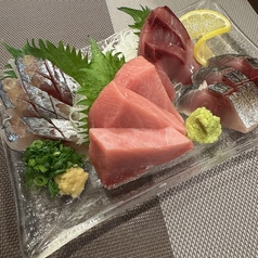 本日のお造り盛り合わせ