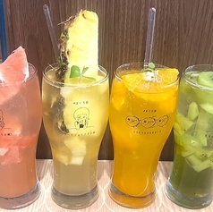 こだわりの料理に合う、種類豊富なドリンクメニュー