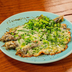 ししゃものねぎチーズ焼き