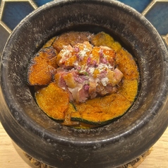 【季節限定】黒さつま地鶏と季節野菜の土鍋