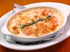 とろ~りチーズソースとぷりぷり海老のドリア