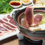 国産鴨のしゃぶしゃぶは絶品。