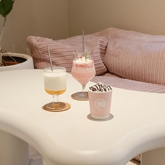 【かわいいドリンク】期間限定メニューも♪