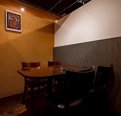 【4名席×1室】扉で仕切られたプライベート空間