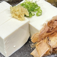 定番冷やっこ/肉そぼろのニラダレ冷奴