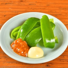 肉みそピーマン