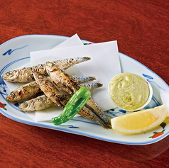 【高知県産】トウゴロウ鰯の唐揚げ