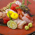 料理メニュー写真&nbsp;季節の旬魚五種盛り