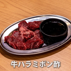 牛ハラミポン酢