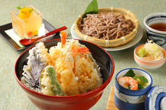 天丼ランチセット