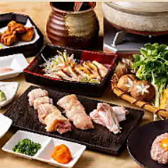 地鶏焼肉と水炊き鍋鶏kei ケイのコース写真