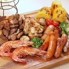 萬代橋BBQ in 万代テラス ハジマリヒロバのコース写真
