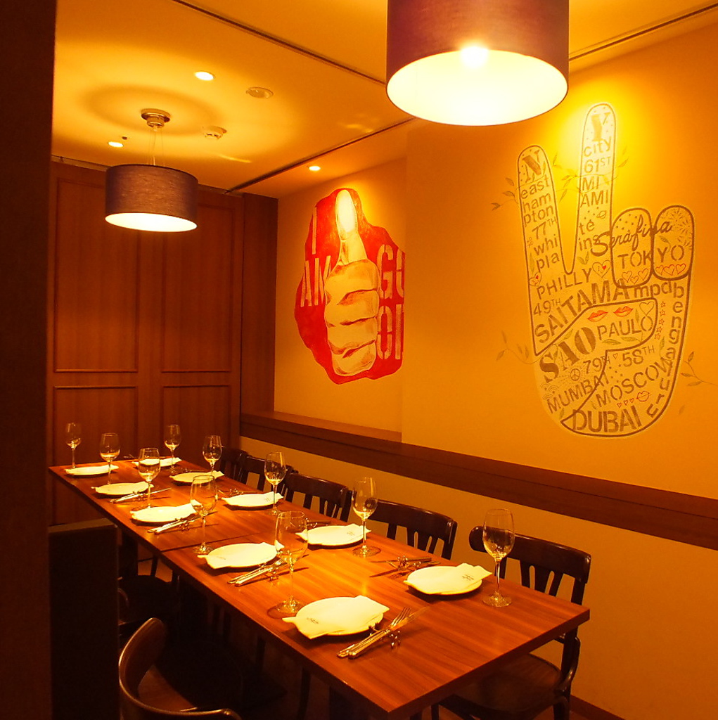 個室は最大24名様収容可能！個室ご利用には利用規約がございます。店舗にお問い合わせください。