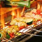 ラクダ１号でも大人気の野菜の肉巻き串♪健康がきになる方にもおすすめ◎ヘルシーメニューをご用意！