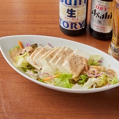 豆腐胡麻サラダ