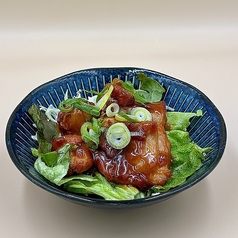 素揚げ鶏のオイスターソース