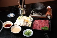 名物1人しゃぶしゃぶ御膳和牛霜降りをご用意しています