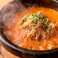 豚キムチ豆腐の石鍋