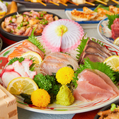 鮮度自慢の海鮮料理をご提供いたします！料理長こだわりの海鮮料理と一緒に料理長が厳選した日本酒も一緒にお楽しみください♪自慢の海鮮料理は3時間飲み放題付きコースでもお楽しみいただけます！詳しくはコースページをご覧ください♪錦糸町エリアでの飲み会や女子会、会社宴会におすすめ♪