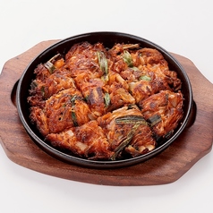 ニラキムチチヂミ