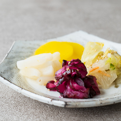 お新香盛り合わせ