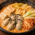 料理メニュー写真&nbsp;豆乳チゲ牡蠣鍋