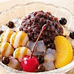 白玉あんみつ