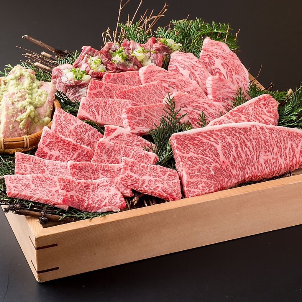 【まずは厳選盛合せ！】稀少部位と姿切り盛込み