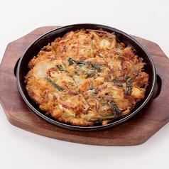 シーフードチヂミ