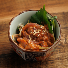 するめイカの肝和え