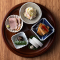 料理メニュー写真&nbsp;蕎麦前五点盛合せ