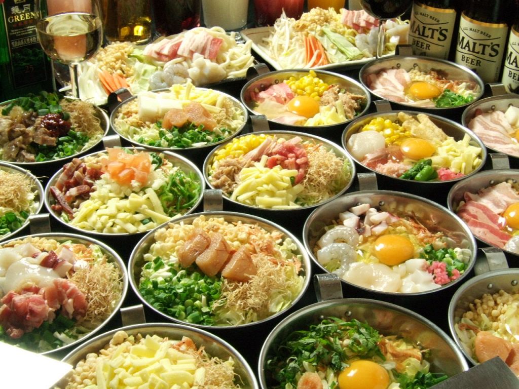 一体何種類食べられるか！？今日はみんなでお好み焼きＰＡＲＴＹに決まり♪