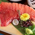 料理メニュー写真&nbsp;マグロの断面刺し