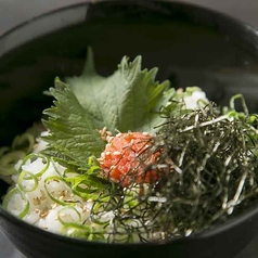 お茶漬け(明太子・鮭・梅・たこわさ)　各