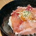料理メニュー写真&nbsp;鹿児島県産黒豚生ハム丼