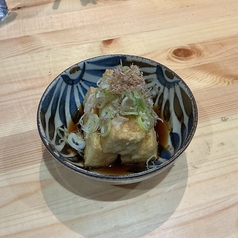 島豆冨のあげだし
