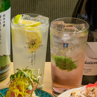 爽快感抜群！料理を引き立てる自家製クラフトサワー♪