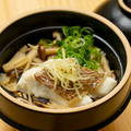 料理メニュー写真&nbsp;真鯛ときのこ　鯛めし