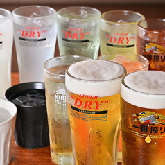 驚きのコスパ◎単品飲み放題550円~!