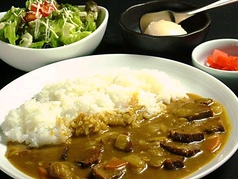 タンを煮込んだ特製カレーライス