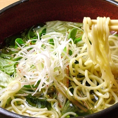 焼肉の後の塩ラーメン