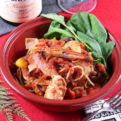 桜エビのペペロンチーノ