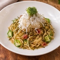 料理メニュー写真&nbsp;しらすとジェノベーゼの冷製パスタ