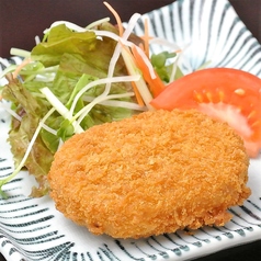 牛肉コロッケ定食