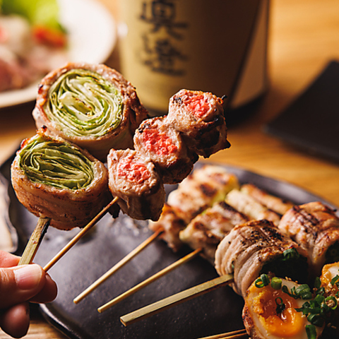 ★浅草横町内 最大収容人数！★2時間飲み放題付コース2980円～/人気焼鳥店の姉妹店♪