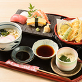 料理メニュー写真&nbsp;寿司天ぷらミニうどん定食