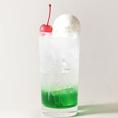 レトロクリームソーダ(メロン)