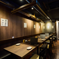 独立したテーブル席となります！6～10名様まで着席可能なお席は使い勝手バッチリです♪【愛媛 松山 焼き鳥 飲み放題 個室 貸切 誕生日 記念日 宴会 女子会 接待 飲み会】