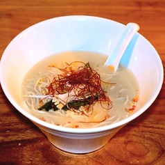 真鯛と穴子のアラ出汁塩ラーメン