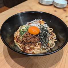 月見坦々まぜそば